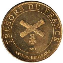 Jeton touristique - 26- Pierrelatte - La ferme aux crocodiles - Tortue - 2011