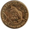Jeton touristique - 30- Grau-du-Roi - Seaquarium - 20 ans - 2010