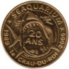 Jeton touristique - 30- Grau-du-Roi - Seaquarium - 20 ans - 2010