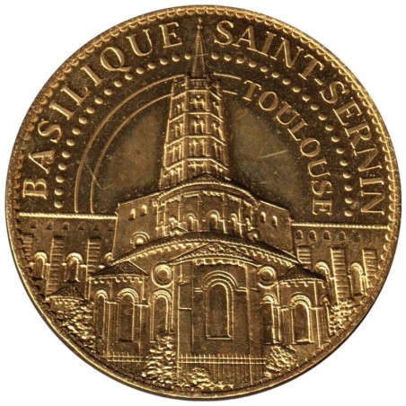 Jeton touristique - 31- Toulouse - Basilique Saint-Sernin - 2012