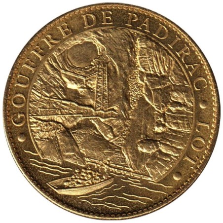 Jeton touristique - 46- Padirac - Gouffre de Padirac - 2010