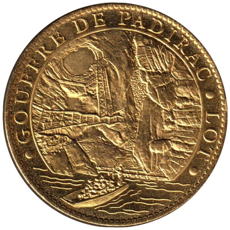 Jeton touristique - 46- Padirac - Gouffre de Padirac - 2013