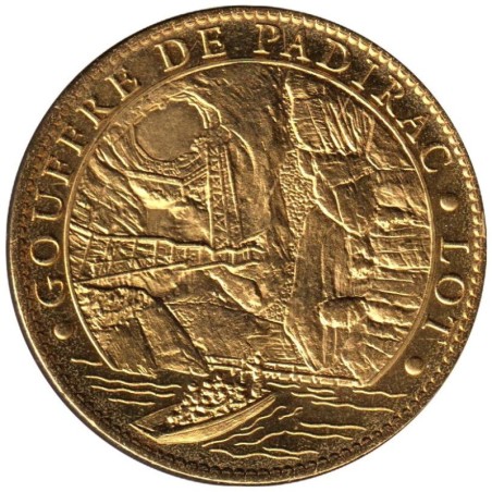 Jeton touristique - 46- Padirac - Gouffre de Padirac - 2013