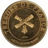 Jeton touristique - 46- Rocamadour - La forêt des singes- 40ans d'émotion - 2014