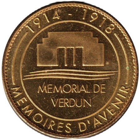 Jeton touristique - 55- Fleury-Devant-Douaumont - Mémorial de Verdun - Mémoires d'avenir - 2010