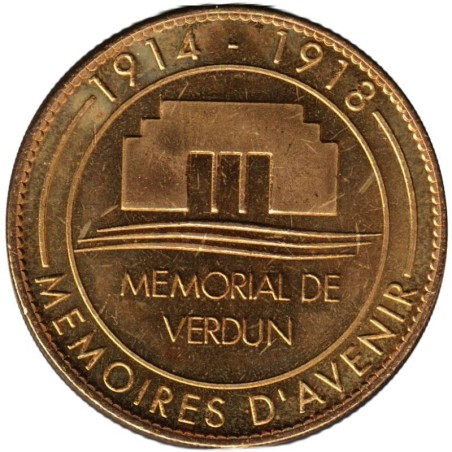 Jeton touristique - 55- Fleury-Devant-Douaumont - Mémorial de Verdun - Mémoires d'avenir - 2010