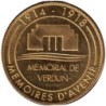 Jeton touristique - 55- Fleury-Devant-Douaumont - Mémorial de Verdun - Mémoires d'avenir - 2010