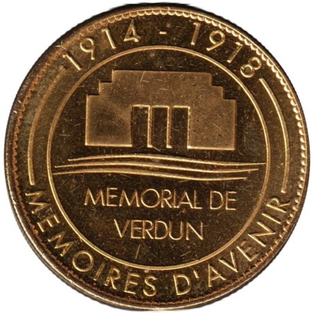 Jeton touristique - 55- Fleury-Devant-Douaumont - Mémorial de Verdun - Mémoires d'avenir - 2010