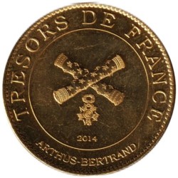 Jeton touristique - 55- Fleury-Devant-Douaumont - Mémorial de Verdun - Fondation de l'Ossuaire - 2014