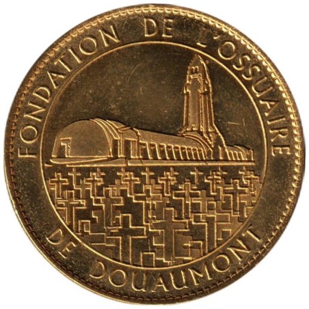 Jeton touristique - 55- Fleury-Devant-Douaumont - Mémorial de Verdun - Fondation de l'Ossuaire - 2014