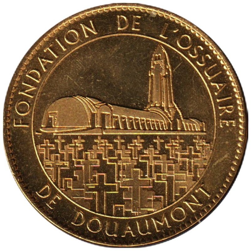 Jeton touristique - 55- Fleury-Devant-Douaumont - Mémorial de Verdun - Fondation de l'Ossuaire - 2014