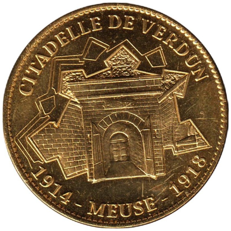 Jeton touristique - 55- Verdun - Citadelle de Verdun - 2014