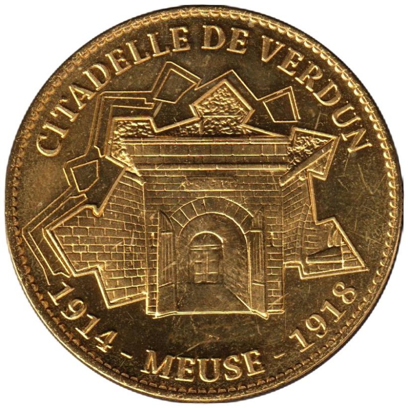 Jeton touristique - 55- Verdun - Citadelle de Verdun - 2014
