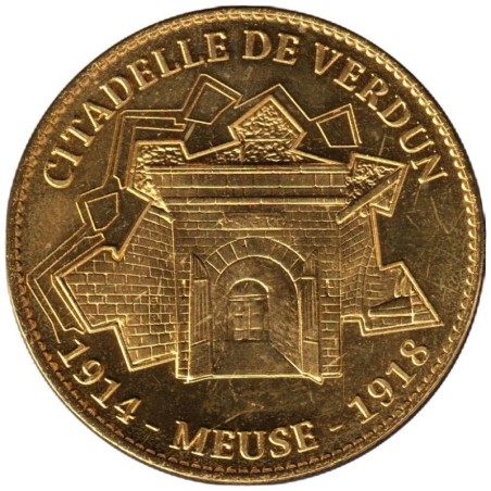 Jeton touristique - 55- Verdun - Citadelle de Verdun - 2014