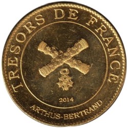 Jeton touristique - 55- Verdun - Citadelle de Verdun - 2014