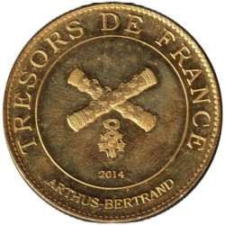 Jeton touristique - 55- Verdun - Citadelle de Verdun - 2014
