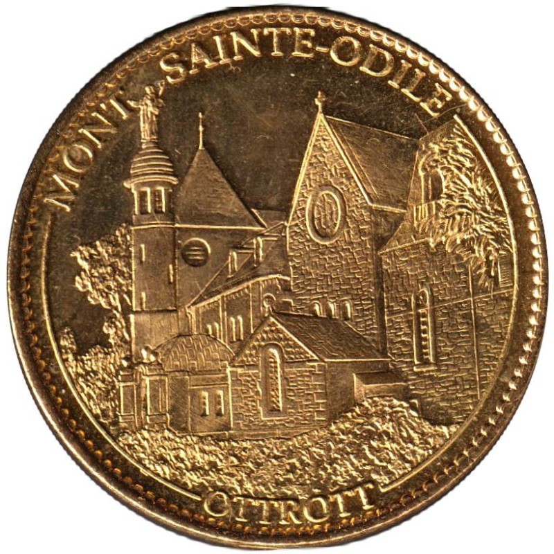 Jeton touristique - 67- Ottrott - Mont Sainte-Odile - Village d'Ottrot - 2010