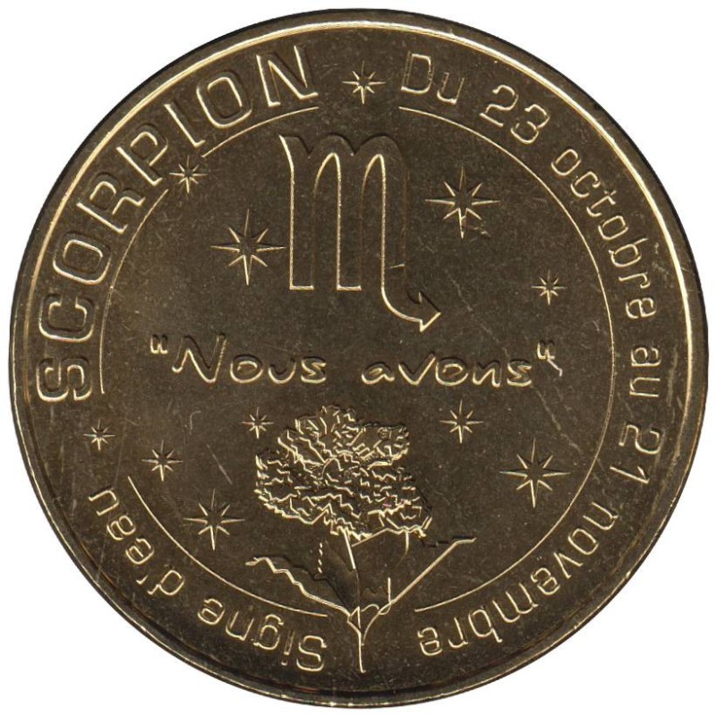 13-2180 - Scorpion - Signe d'eau - 2016