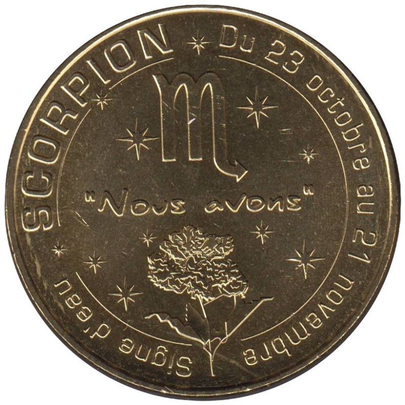 13-2180 - Scorpion - Signe d'eau - 2016