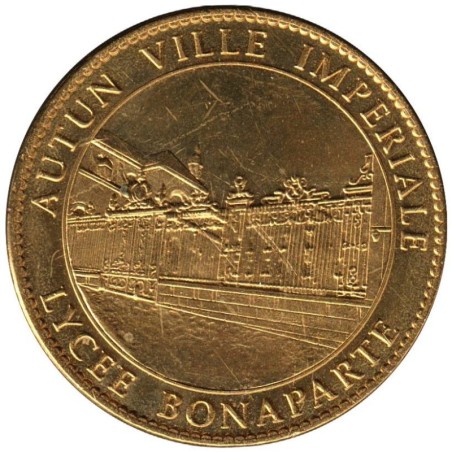 Jeton touristique - 71- Autun - Ville impériale - Lycée Bonaparte - 2013