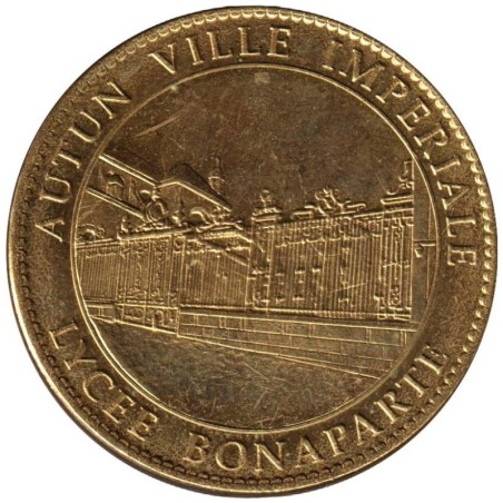Jeton touristique - 71- Autun - Ville impériale - Lycée Bonaparte - 2013