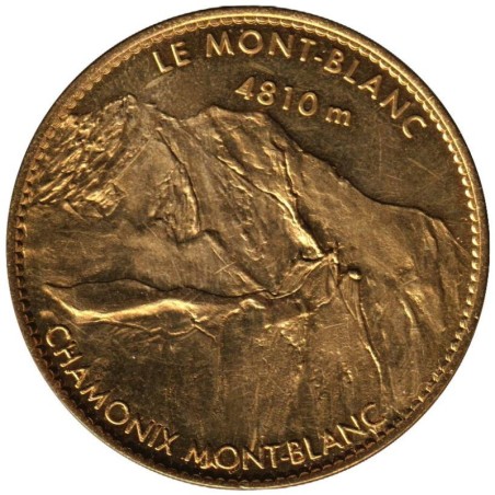 Jeton touristique - 74- Chamonix-Mont-Blanc  - Le Mont-Blanc - 4810m - 2007