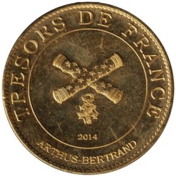 Jeton touristique - 74- Chamonix-Mont-Blanc  - Le Mont-Blanc - 4810m - 2014
