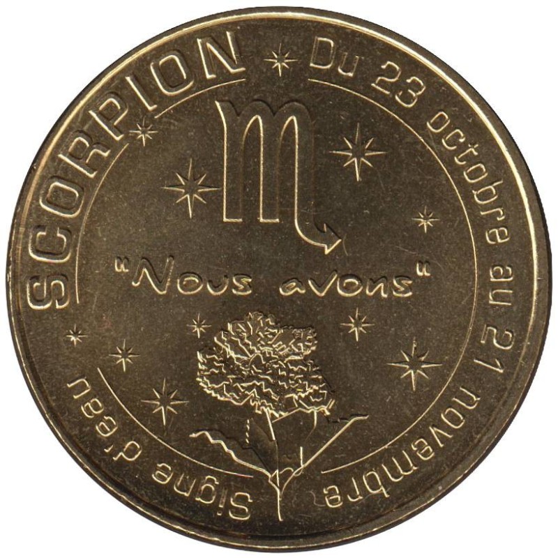 13-2180 - Scorpion - Signe d'eau - 2016
