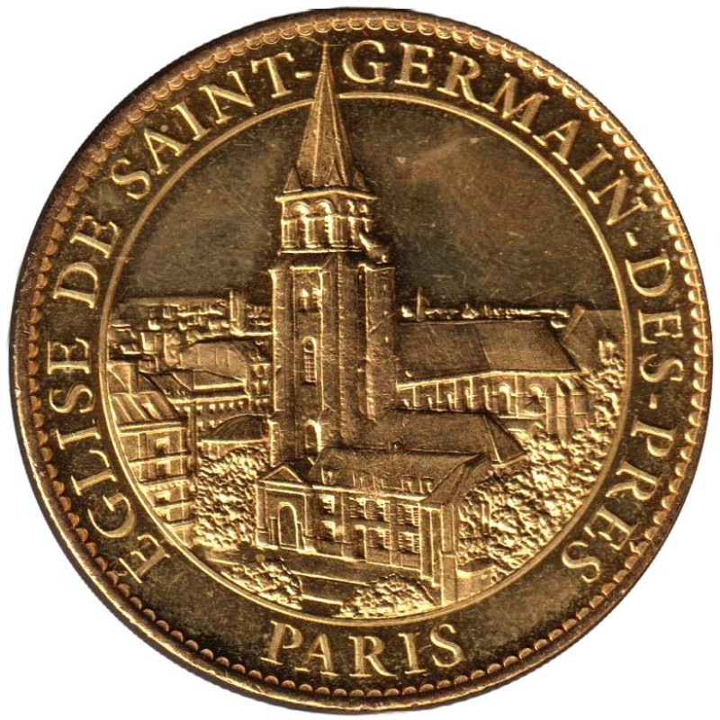 Jeton touristique - 75- Paris - Eglise Saint-Germain-des-Prés - 2010