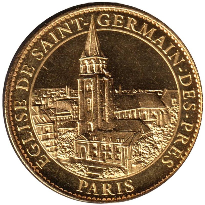 Jeton touristique - 75- Paris - Eglise Saint-Germain-des-Prés - 2010