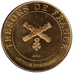 Jeton touristique - 75- Paris - Image Document - Paris monuments - 2010
