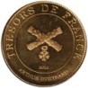 Jeton touristique - 75- Paris - Image Document - Paris monuments - 2010
