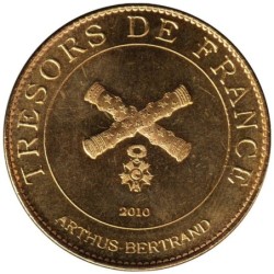 Jeton touristique - 75- Paris - Image Document - Paris monuments - 2010