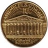 Jeton touristique - 75- Paris - Assemblée Nationale - Palais Bourbon - 2010