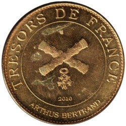 Jeton touristique - 75- Paris - Assemblée Nationale - Palais Bourbon - 2010