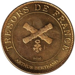 Jeton touristique - 75- Paris - Assemblée Nationale - Palais Bourbon - 2010