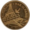 Jeton touristique - 75- Paris - La tour Eiffel - I was in Paris - 2010
