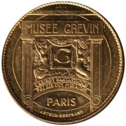 Jeton touristique - 75- Paris - Musée Grévin - Charlie Chaplin - 2008