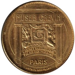 Jeton touristique - 75- Paris - Musée Grévin - Johny Halliday - 2008