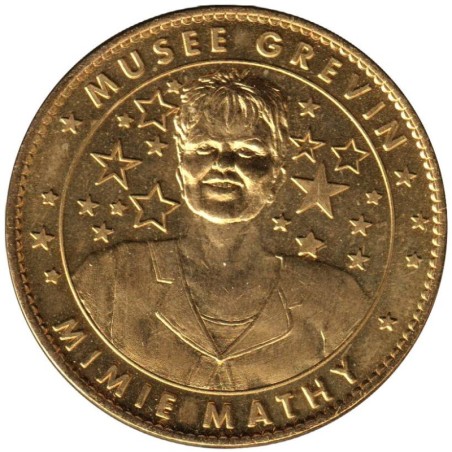 Jeton touristique - 75- Paris - Musée Grévin - Mimie Mathy - 2008