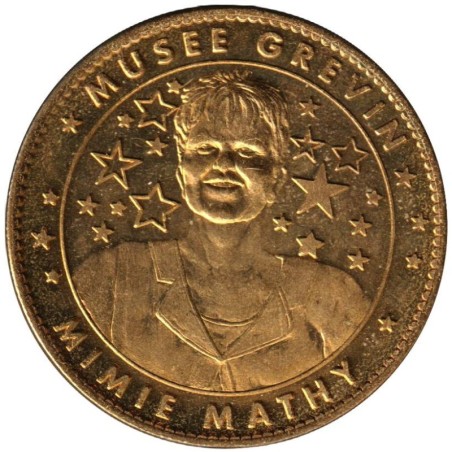 Jeton touristique - 75- Paris - Musée Grévin - Mimie Mathy - 2008