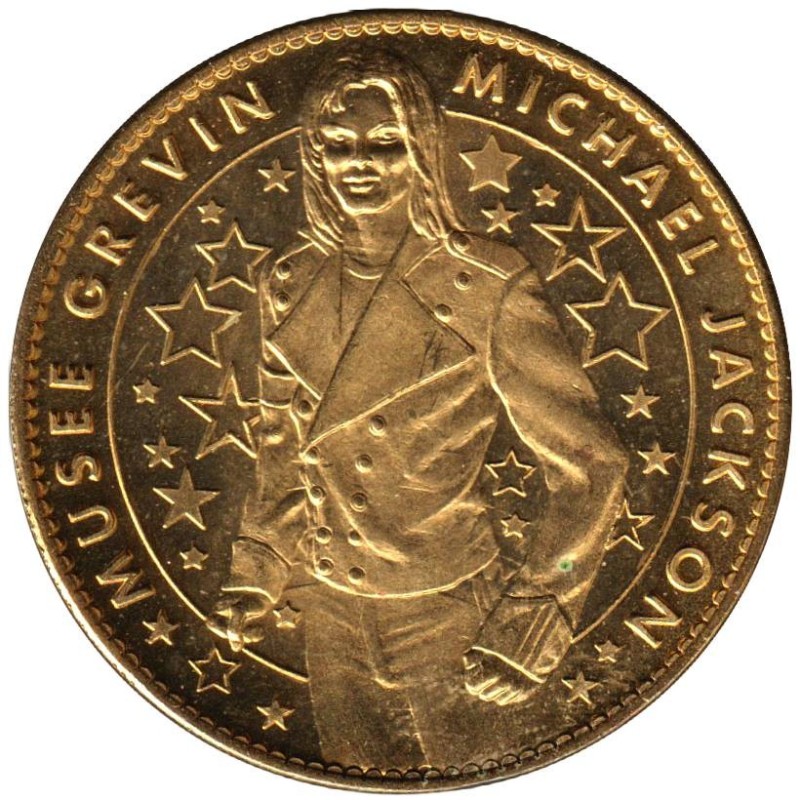 Jeton touristique - 75- Paris - Musée Grévin - Michaël Jackson - 2009