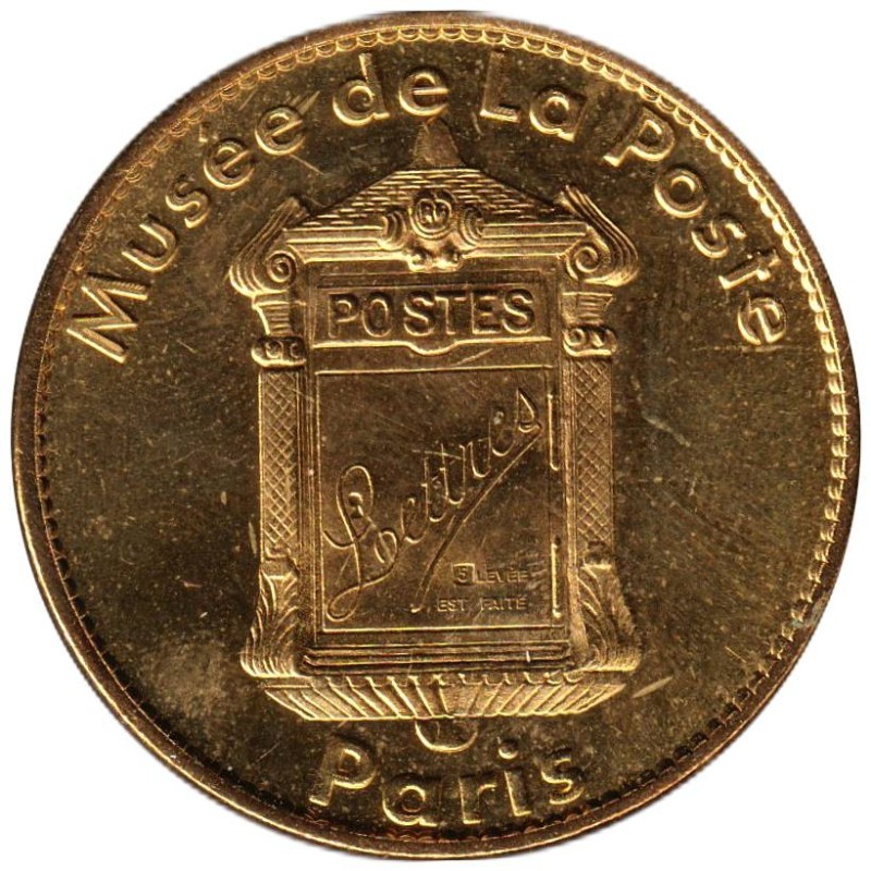 Jeton touristique - 75- Paris - Musée de la poste - 2009