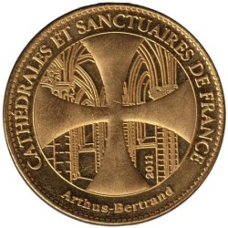 Jeton touristique - 75- Paris - Basilique Sacré-Cur de Montmartre - Le Christ de la mosaïque - 2011
