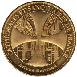 Jeton touristique - 75- Paris - Basilique Sacré-Cur de Montmartre - Le Christ de la mosaïque - 2011