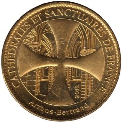 Jeton touristique - 75- Paris - Basilique Sacré-Cur de Montmartre - Vue générale - 2013