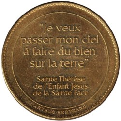 Jeton touristique - 75- Paris - Basilique Sacré-Cur de Montmartre - Sainte-Thérèse - 2012