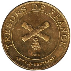 Jeton touristique - 76- Saint-Martin-en-Campagne - Musée d'histoire de la vie quotidienne - 2014