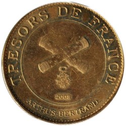 Jeton touristique - 77- Nesles - Le parc des félins - Le tigre - 2008