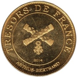 Jeton touristique - 77- Nesles - Le parc des félins - L'ïle des lémuriens - 2014